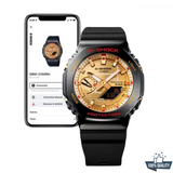 YR-211101 New Black Golden Watch.